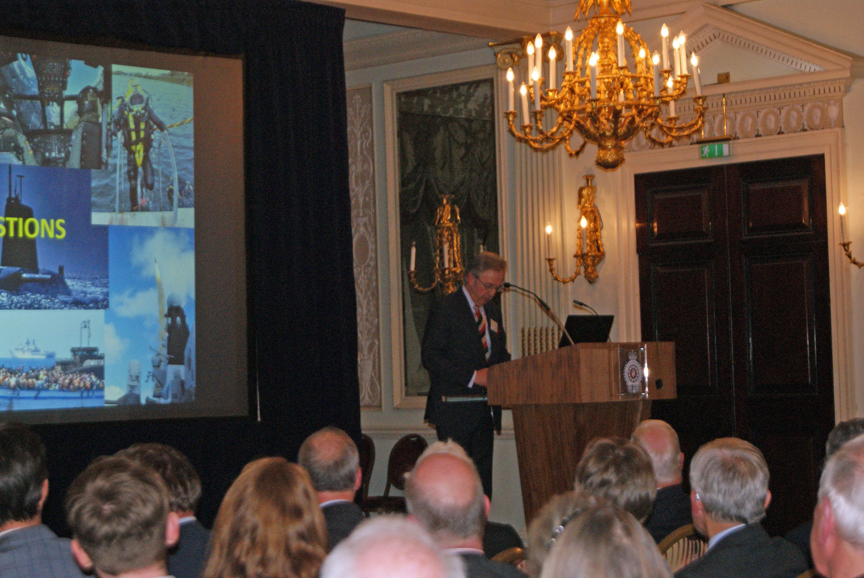 The Eighth Annual Foundation Lecture at the RAC Club, 2nd March 2017. Guest Speaker: Vice-Admiral Ben Key CBE (Old Bromsgrovian)